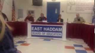 preview picture of video 'East Haddam Board of Education Special Meeting 3-5-14'