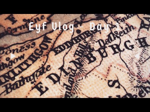 Edinburgh Yarn Festival 2018-  Vlog day 1 - A little tour of Edinburgh