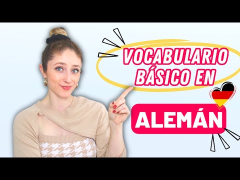 TOP 100 Palabras Básicas en Alemán y Pronunciación (Parte 1) | Curso de Alemán Básico 🇩🇪