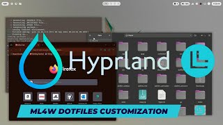 Download the video "Hyprland configuration with ML4W Dotfiles. EASY rice of the dynamic tiling window manager"