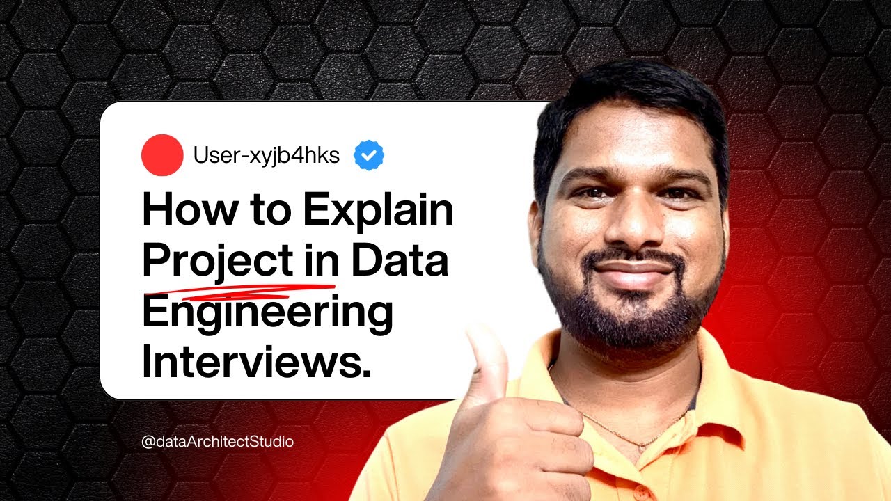 How to Explain Project in data engineering Interviews || what cross questions can be expected ?