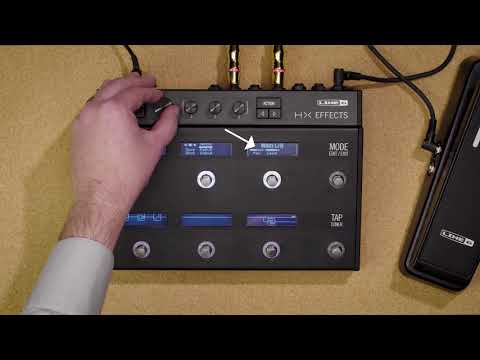 HX Effects SIgnal Flow