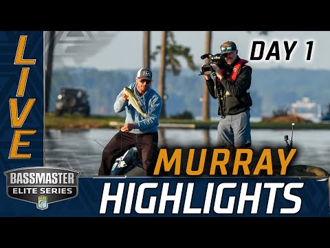 Highlights: Day 1 action at Lake Murray (Bassmaster Elite Series)