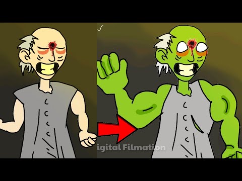 NEVER MAKE A GRANNY ANGRY - GRANNY TRANSFORMATION TO HULK - ANIMATION