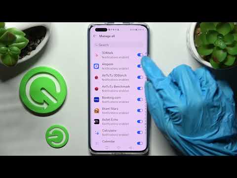 How to Turn On / Turn Off App Notifications on HONOR Magic4 Pro