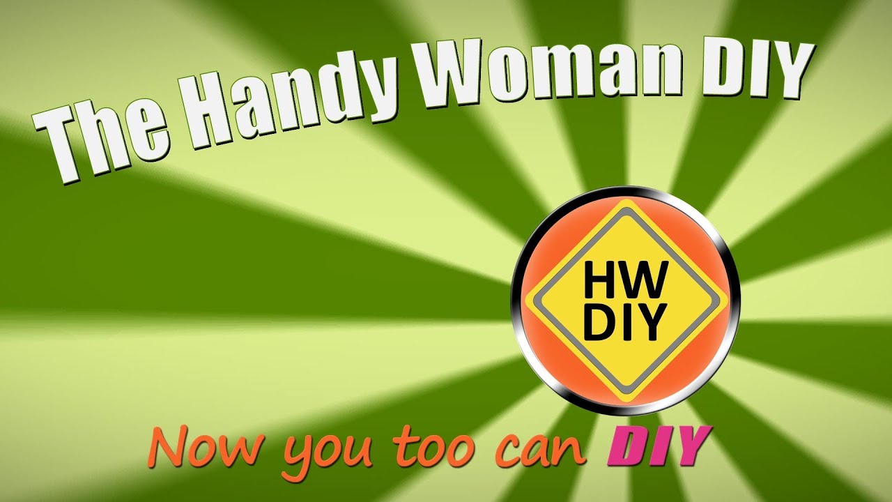 Web Series The Handy Woman DIY's Poster Frame.
