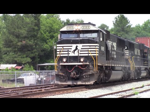 NS 6969 leads NS 232 EB in Dover, GA 5/31/19