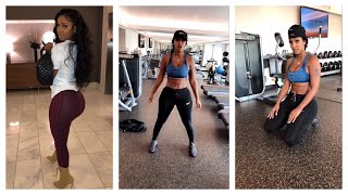 BERNICE BURGOS WORKOUT | FITNESS | SNAPCHAT STORIES