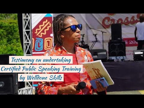#CPS_Selmina Rumawak || Certified Public Speaking Training with @WelldoneSkills