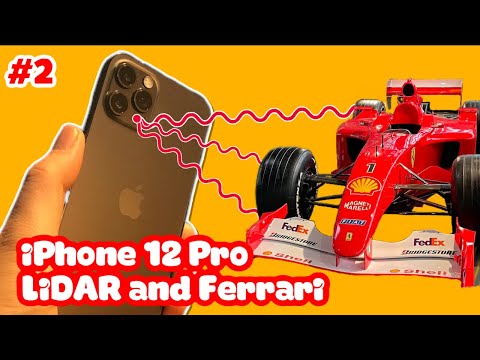 LiDAR SiteScape Scanner Demo - iPhone 12 PRO and Ferrari