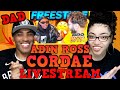 MY DAD REACTS TO Cordae & Adin Ross FREESTYLE on Stream REACTION