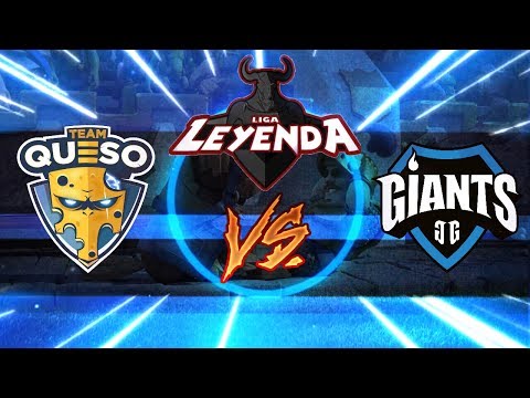 TEAM QUESO Vs. GIANTS GAMING | Final de Playoffs de la Liga Leyenda | Clash Royale