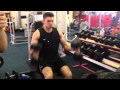 17 yo Hungarian Teen Bodybuilder Gyula shoulder workout ft. Teen Bodybuilder Viktor,big arm flexing