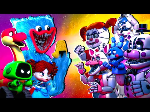 [SFM FNaF] Sister Location vs Poppy Playtime