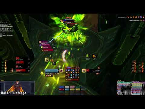 Myth Mal'Ganis EU vs Kin'Garoth Mythic Difficulty Firemage POV