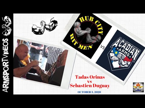2020 Acadian Arms vs Hub City Hit Men - Tadas Orinas vs Sebastien Duguay