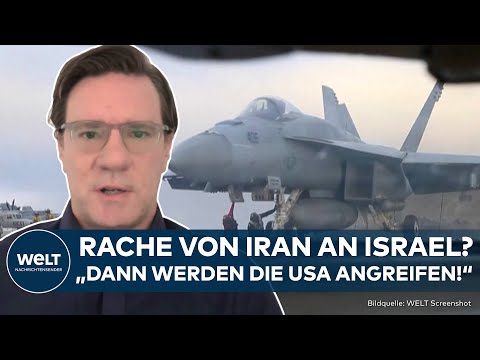 NAHOST-KRISE: USA verlegen Kriegsschiffe und Kampfjets ins Mittelmeer! Iran droht Israel mit Rache