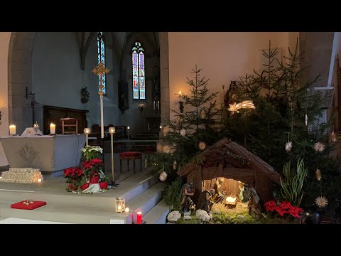 2020-12-24 Christmette zu Weihnachten am Heilig Abend in St. Pankratius/Bohlingen