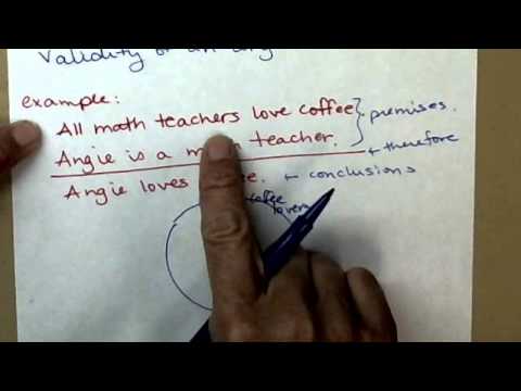 Euler Diagrams to determine if a logical argument is valid