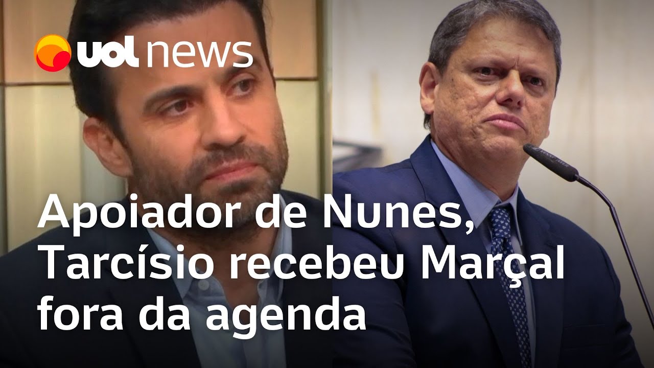 Apoiador de Nunes, Tarcísio recebeu Pablo Marçal fora da agenda