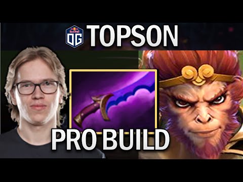 OG.TOPSON MONKEY KING WITH SHADOW BLADE - DOTA 2 7.29 GAMEPLAY
