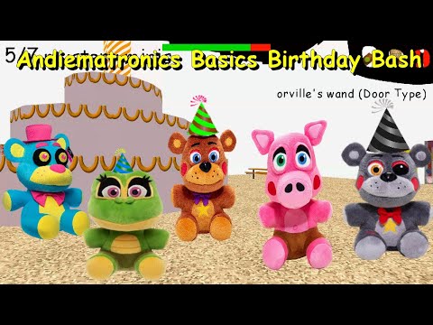 Andiematronic's Basics Birhday Bash - Baldi's Basics Birthday Bash Mod