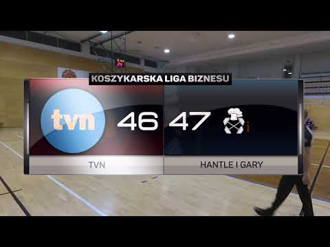TVN vs Hantle i Gary - XI kolejka - II Liga Warszawa - Koszykarska Liga Biznesu