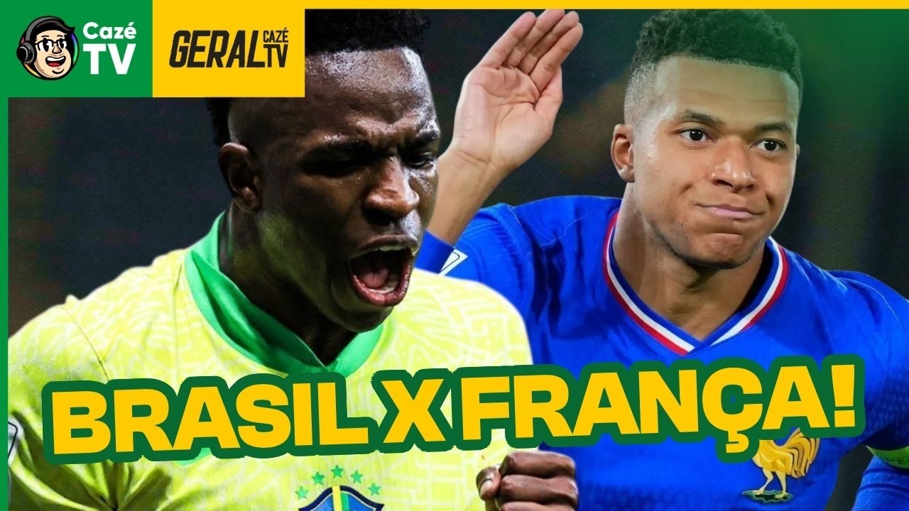 ESQUENTA DE BRASIL X FRANÇA! ANCELOTTI JÁ TEM O TIME TITULAR! | GERAL CAZÉTV
