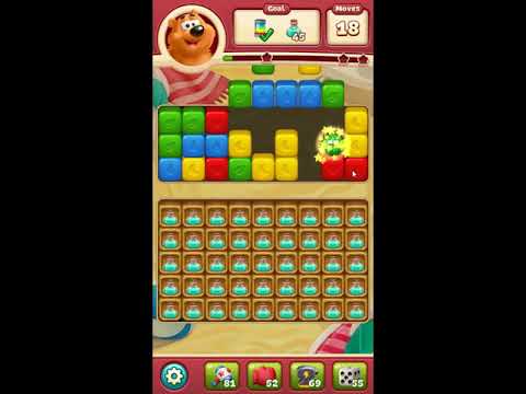 Toon Blast Level 3055 - NO BOOSTERS 🐻🐺🐱 | SKILLGAMING ✔️