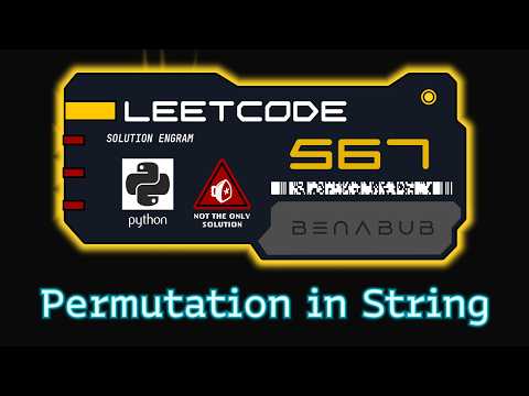 Permutation In String %e2%80%94 Leetcode 567 Python Algorithm Visualization