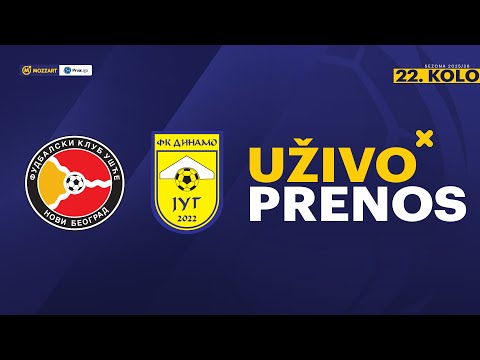 Ušće Novi Beograd - SU Dinamo Jug Mozzart Bet Prva liga Srbije 2025/26 22. Kolo