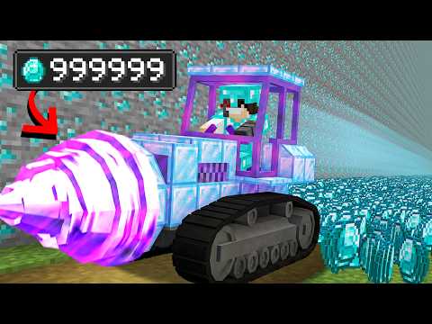 Minecraft, But You Mine INFINITE Diamonds