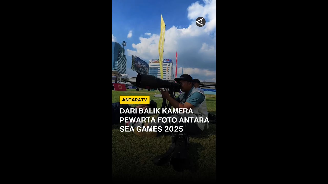 Dari balik kamera pewarta foto Antara SEA Games 2025