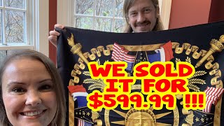 We Sold It for $599.99!!  Big Seller on eBay!  Amazing Hermes Scarf with Statue of Liberty! BOLO.