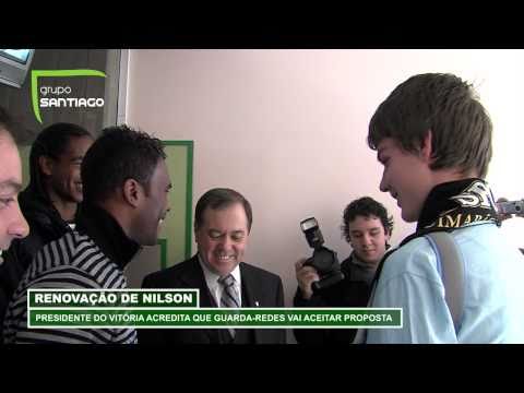 Emílio Macedo confiante que Nilson vai renovar