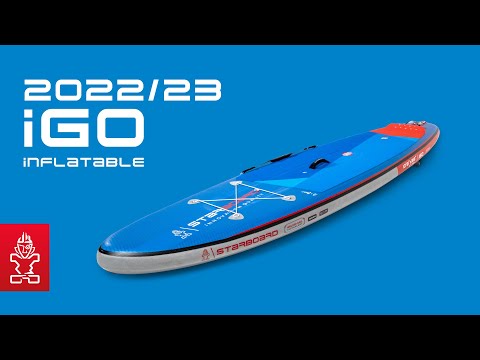 2022/ 2023 Starboard iGO Inflatable SUP - for Getting Started in Stand Up Paddleboarding