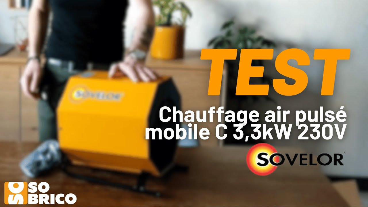CHAUFFAGE MOBILE A AIR PULSE 230V