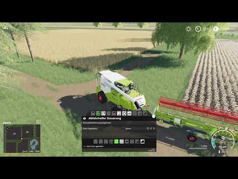 courseplay tutorial fs19 #1 //Kurs und Dreschen//