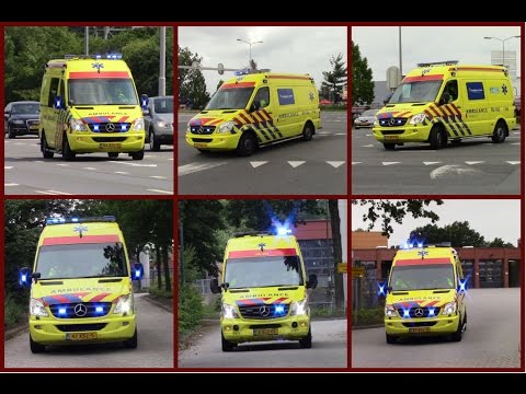 [Compilatie] Ambulances met spoed in Almelo
