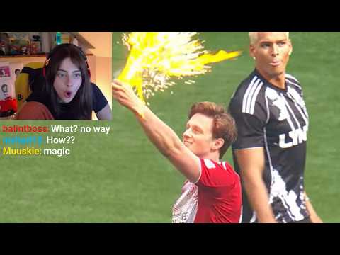 Dorozea Reacts to Sidemen Charity Match Goals & Best Moments