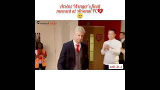 #arsenal #football Arsène Wenger WhatsApp status || Final farwell moments at Emirates