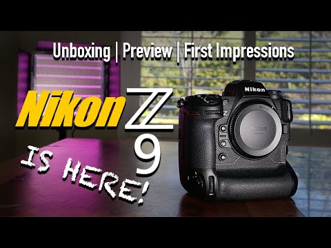 My Nikon Z9 is here. WOW!! Nikon Z 9 preview, unboxing & first impressions