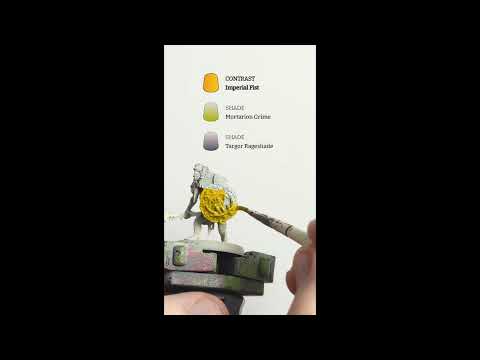 How to Paint Yellow in Three Easy Steps! #shorts