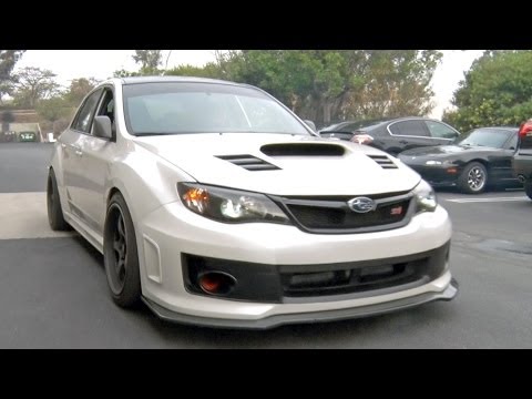 Cruising in Bucky Lasek's 2012 STi