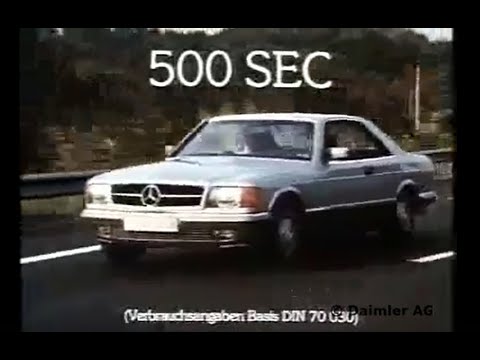 VID7443 01 copyright DaimlerAG - Das Mercedes-Benz Coupe der Baureihe 126 - 380SEC & 500SEC
