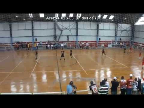 Jogos da Cidade 2013 - Final Municipal - Futsal - Acezos 06X03 Unidos da 70  01-12-2013.