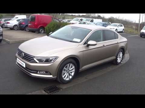 CMG VW BALLINA: 2017 VW Passat 1.6TDI Comfortline 120BHP Sand Gold Metallic