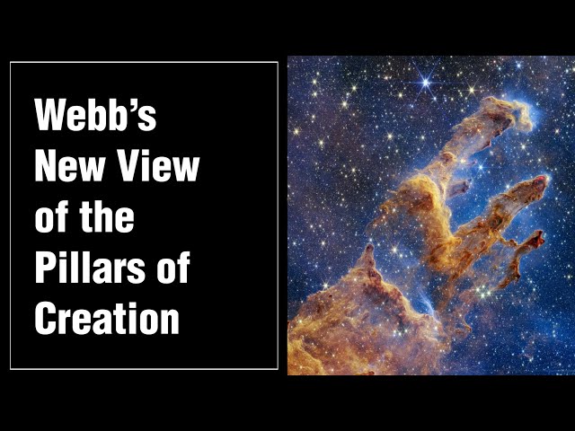 Webb Space Telescope renders Pillars of Creation with new depth, clarity