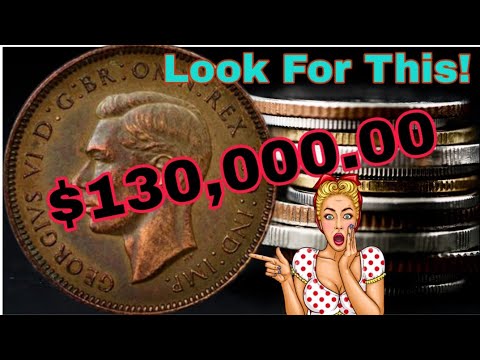 UK ¼ Penny Farthing George VI 1946 coins worth up $130,000 Coins Worth money to look for!