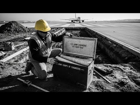 The Airfield Layout Sketch Including a Runway Paved Years Later